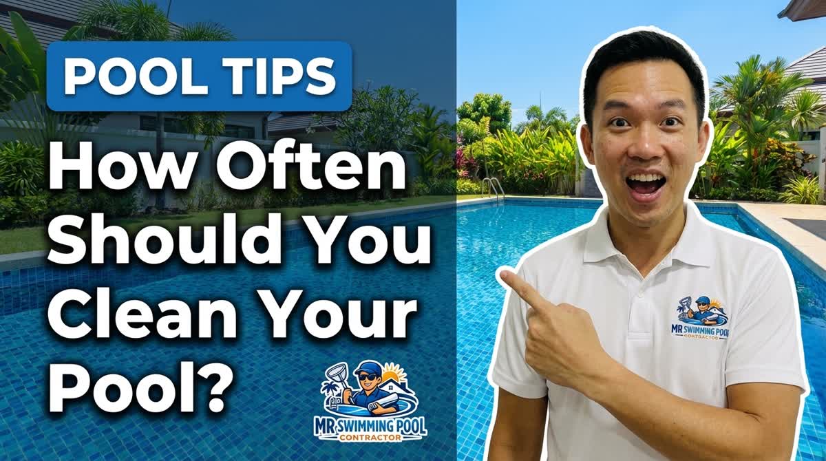 How often should you clean your swimming pool in Malaysia
