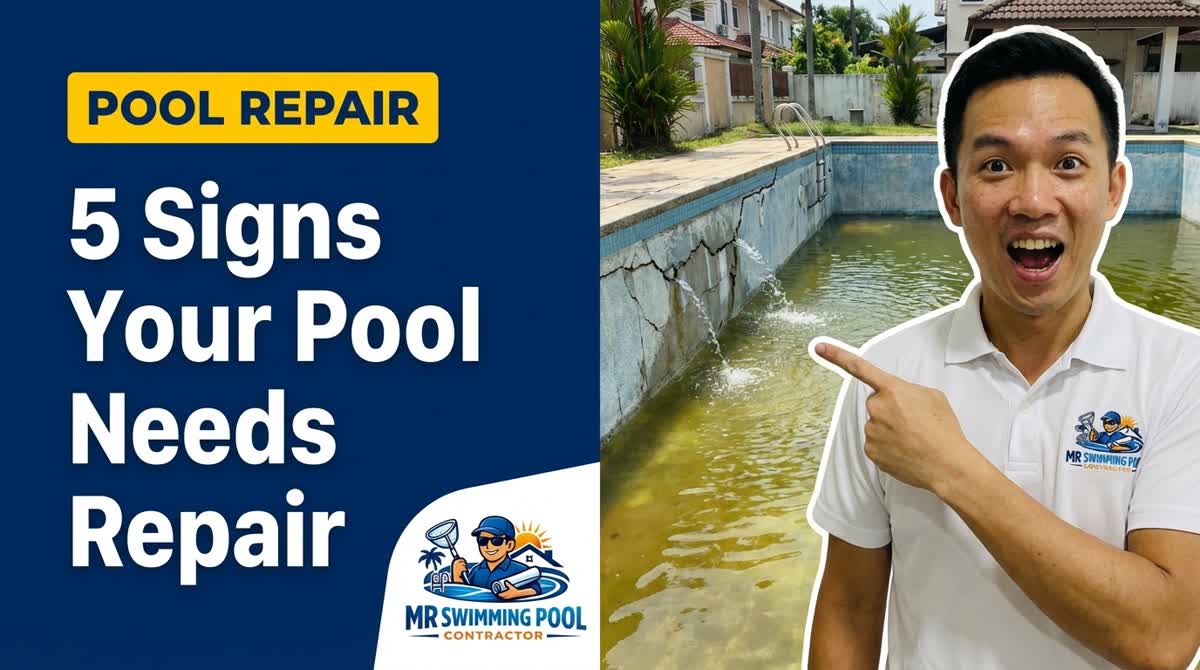 Signs your swimming pool needs repair now